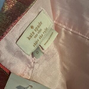 NWT Kate Spade multi color skirt